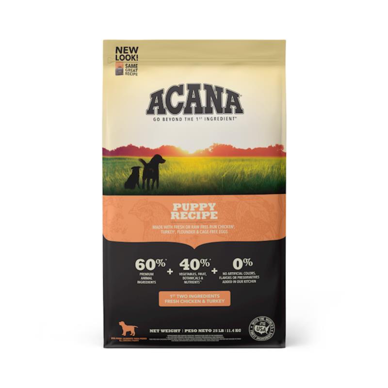 Acana Grain-Free Dry Dog Food, Puppy & Junior, 25-lb