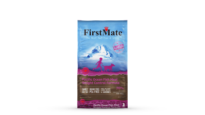 FirstMate Grain-Free Dry Dog Food, Weight Control, Ocean Fish, 25-lb