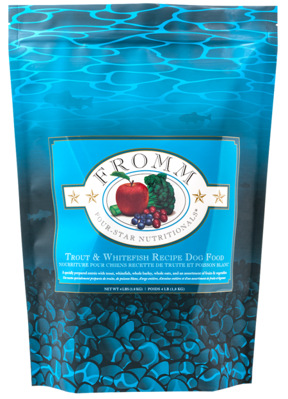 Fromm Four-Star Dry Dog Food, Trout & Whitefish, 4-lb
