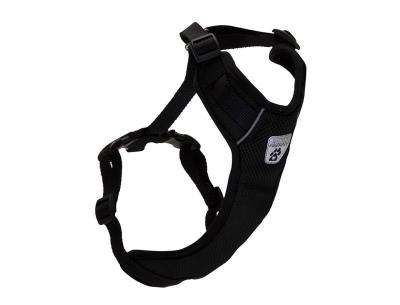 Canine Friendly Vented Vest Harness, Black, X-Small