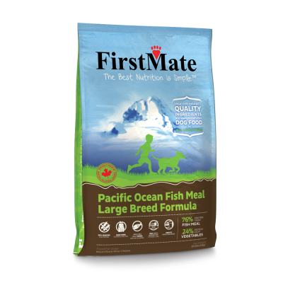FirstMate Grain-Free Dry Dog Food, Large Breed, Ocean Fish, 28.6-lb